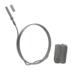 CABLE DE SUSPENSION N2 1ML 45KG EMB M8 HF EXPRESS N° 2 EMBOUT FILETE M8 PC21EF8